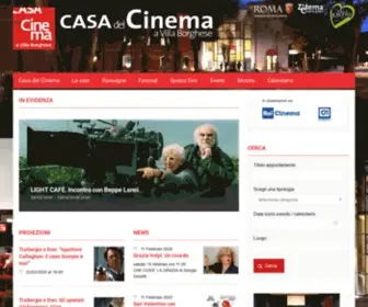 Casadelcinema.it(Casa del Cinema) Screenshot