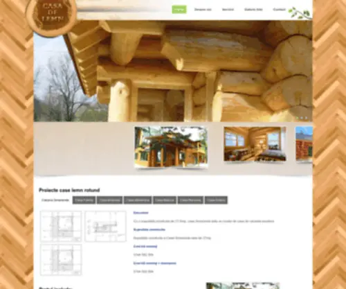 Casadelemn.ro(Casa din lemn rotund) Screenshot