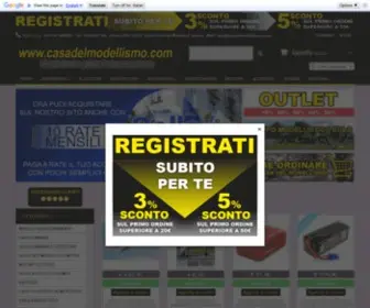 Casadelmodellismo.com(Negozio di modellismo online rc) Screenshot