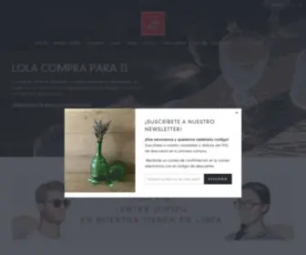 Casadelola.com.mx(Casa de Lola) Screenshot