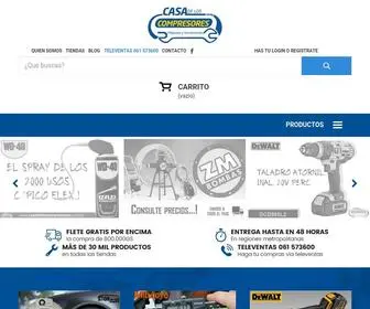 Casadeloscompresores.com.py(CASA DE LOS COMPRESORES) Screenshot