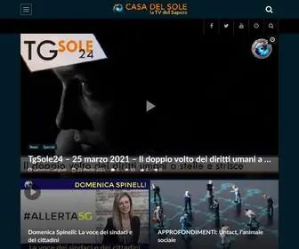 Casadelsole.tv(Casa del Sole TV) Screenshot