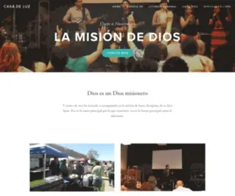 Casadeluz.net(Casa de Luz) Screenshot