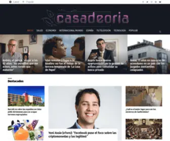 Casadeoria.es(Noticias de España) Screenshot