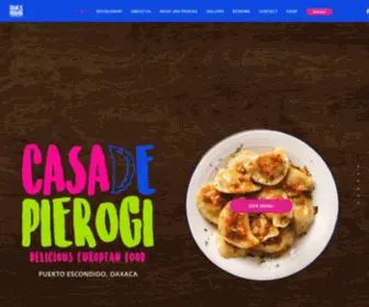 Casadepierogi.com(Casa de Pierogi) Screenshot