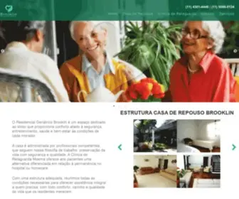 Casaderepousobrooklin.com.br(Residencial Geriátrico) Screenshot