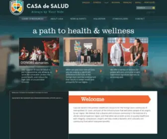 Casadesaludstl.org(Casa de Salud) Screenshot