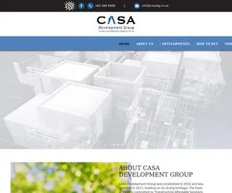 Casadg.co.za(CASA Development Group) Screenshot