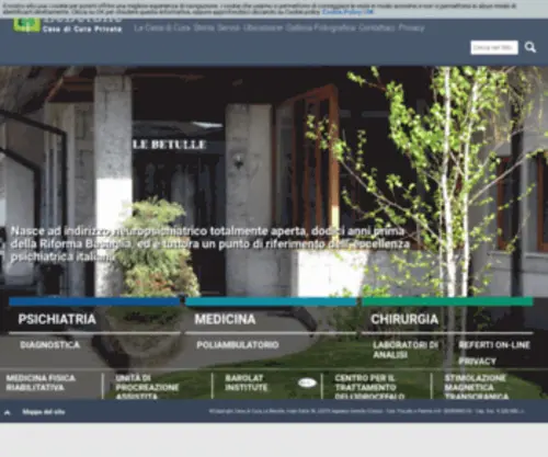 Casadicuralebetulle.com(Web Server's Default Page) Screenshot
