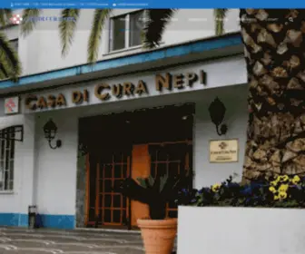 Casadicuranepi.it(Casa di Cura Nepi) Screenshot