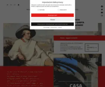 Casadigoethe.it(Casa di Goethe) Screenshot