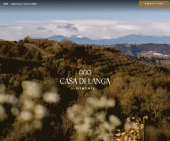 Casadilanga.com(Casa di Langa) Screenshot