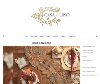 Casadilino.com(Home Sleek Home) Screenshot