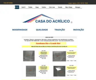 Casadoacrilico.com.br(Casadoacrilic) Screenshot