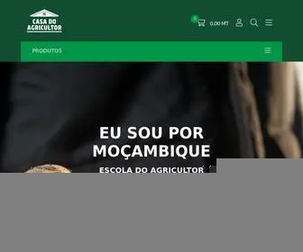 Casadoagricultor.co.mz(Bem vindo) Screenshot