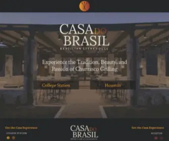 Casadobrasil.com(Casa Do Brasil Brazilian Steakhouse) Screenshot