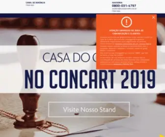 Casadocredito.com.br(Bem vindo a Casa do Cr) Screenshot