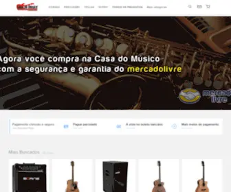 Casadomusico.com.br(Casadomusico) Screenshot