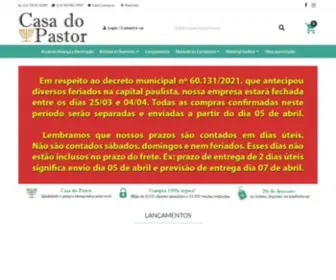 Casadopastor.com.br(Casa do Pastor) Screenshot