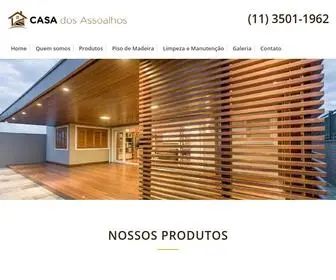 Casadosassoalhos.com.br(Casa dos Assoalhos) Screenshot