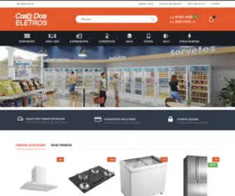 Casadoseletros.com.br(Casa dos Eletros) Screenshot