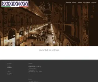 Casaeaffari.it(Casa & Affari Servizi Immobiliari : Compravendite) Screenshot