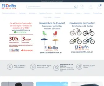 Casaeldelfin.com.ar(Casa El Delfin desde 1976) Screenshot