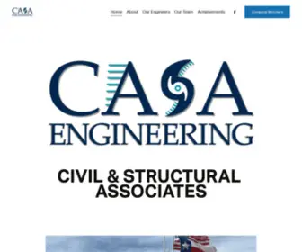 Casaengr.com(CASA) Screenshot