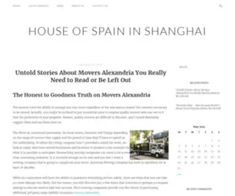 Casaespanashanghai.com(House of Spain in Shanghai) Screenshot