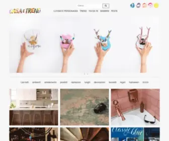 Casaetrend.it(Il portale dell'ispirazione per la vostra casa) Screenshot