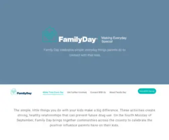 Casafamilyday.org(Family Day) Screenshot