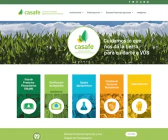 Casafe.org(Cámara de Sanidad Agropecuaria y Fertilizantes) Screenshot