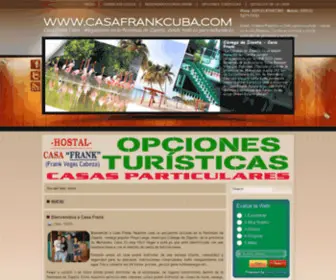 Casafrankcuba.com(Casa Frank Cuba) Screenshot