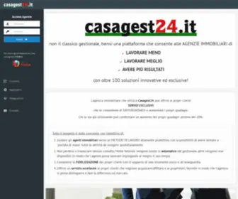 Casagest24.it(Il Gestionale per Agenzie Immobiliari che ti consente di lavorare meno) Screenshot