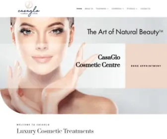 Casaglocosmeticcentre.com(Casaglo Cosmetic Centre) Screenshot