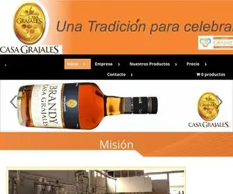 Casagrajales.com.co(Misión) Screenshot