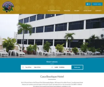 Casahotel.net(Casa Boutique Hotel) Screenshot