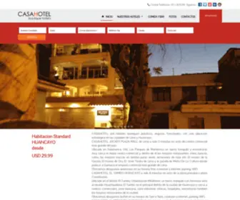 Casahotel.pe(Casa Hotel) Screenshot