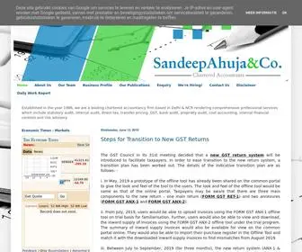 Casahuja.com(Sandeep Ahuja & Co) Screenshot