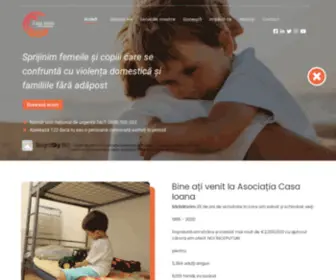 Casaioana.org(Casa Ioana Casaioana) Screenshot