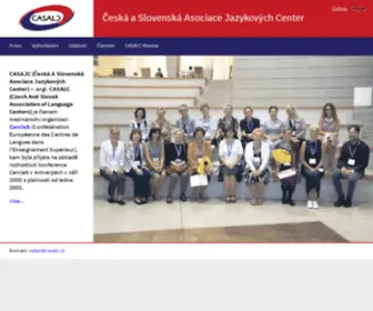 Casajc.cz(Front page image) Screenshot