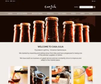 Casajulia.co.uk(Casa Julia PLC) Screenshot