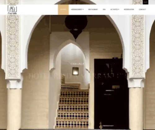 Casalalla.com(Riad Marrakech) Screenshot