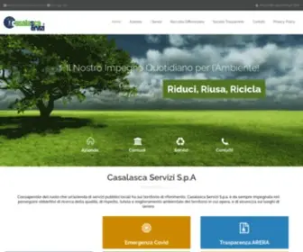 Casalascaservizi.com(Servizi per l'ambiente) Screenshot