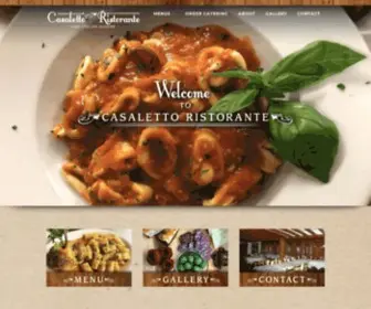 Casalettoristorante.net(Casaletto ristorante) Screenshot