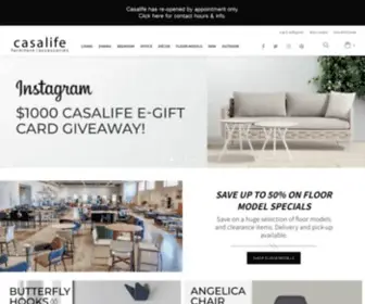 Casalife.com(Casalife Furniture) Screenshot