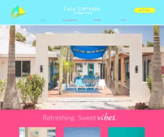 Casalimonada.com(Boutique motel on Lido Key) Screenshot