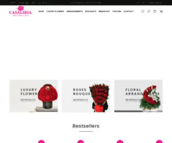 Casaliria.com(Tu floristería en Santo Domingo) Screenshot