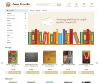 Casaliterelor.ro(Casa Literelor) Screenshot