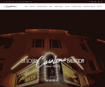 Casalomaballroom.com(Casa Loma Ballroom) Screenshot